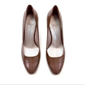 Salvatore Ferragamo Patent Leather Pump